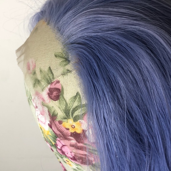 ✨22” PURPLE BLUE STRAIGHT LACE-FRONT WIG *NEW* main image 7